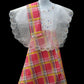 Girl's Baro't Saya - Pink Plaid