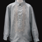 Light Gray Organza Barong - Sombra