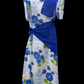 Girl's Balintawak Floral Dress - Blue