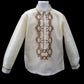 Kala Barong - Beige and Brown Organza