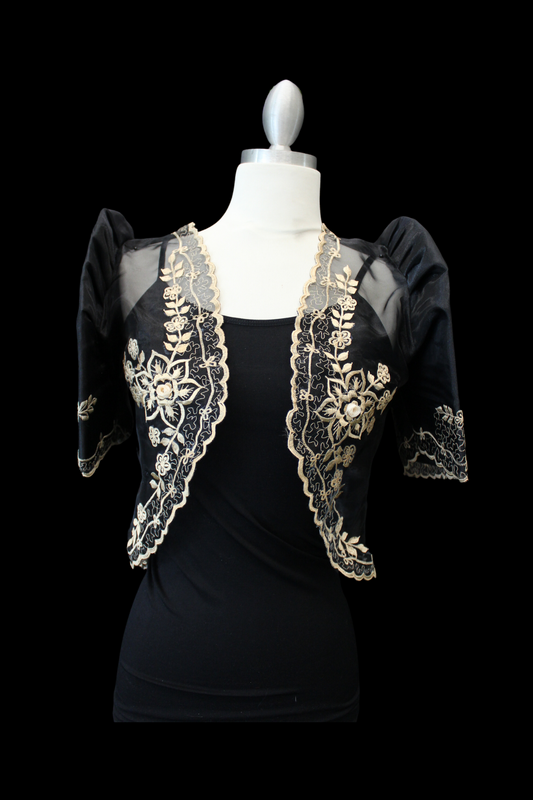 Lace Bolero - Black 1