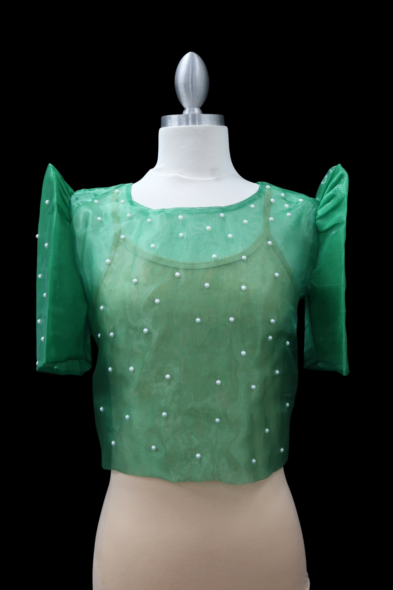 Modern Pearl Kimona 2.0 - Emerald Green