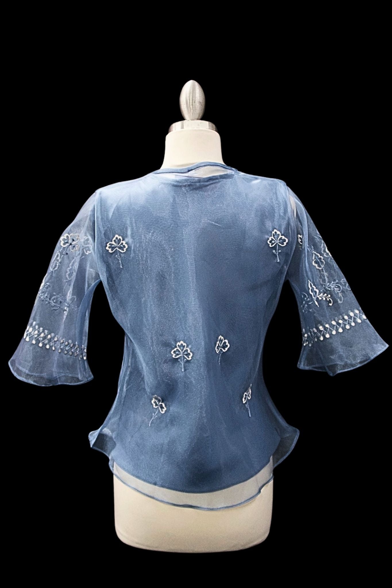 Kimona w/ Camisole - Dusty Blue