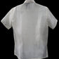 Barber Short Sleeve Barong - Beige & Black Organza