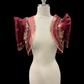 Crop Lace Bolero - Burgundy