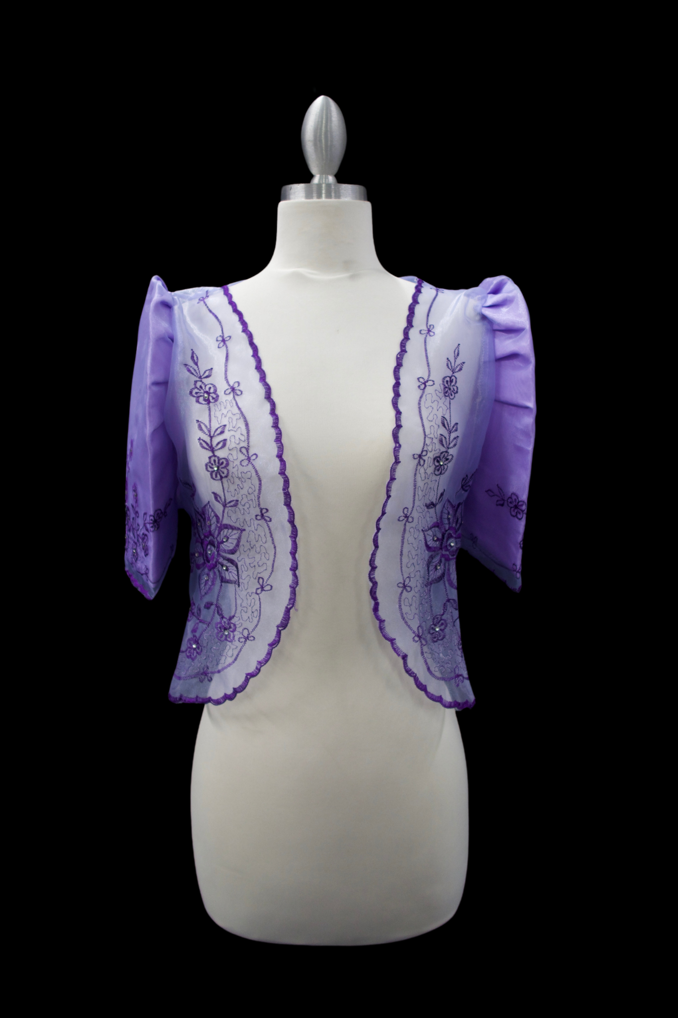 Purple Lace Bolero CMC Boutique LV