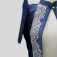 Diamond Single Button Bolero - Navy Blue