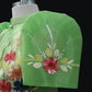 Hand Painted Single Button Bolero - Apple Green