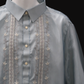 Light Gray Organza Barong - Sombra
