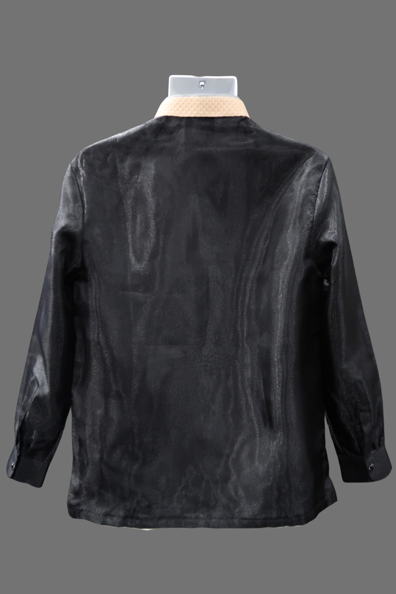Dakila Barong - Black & Mocha Organza