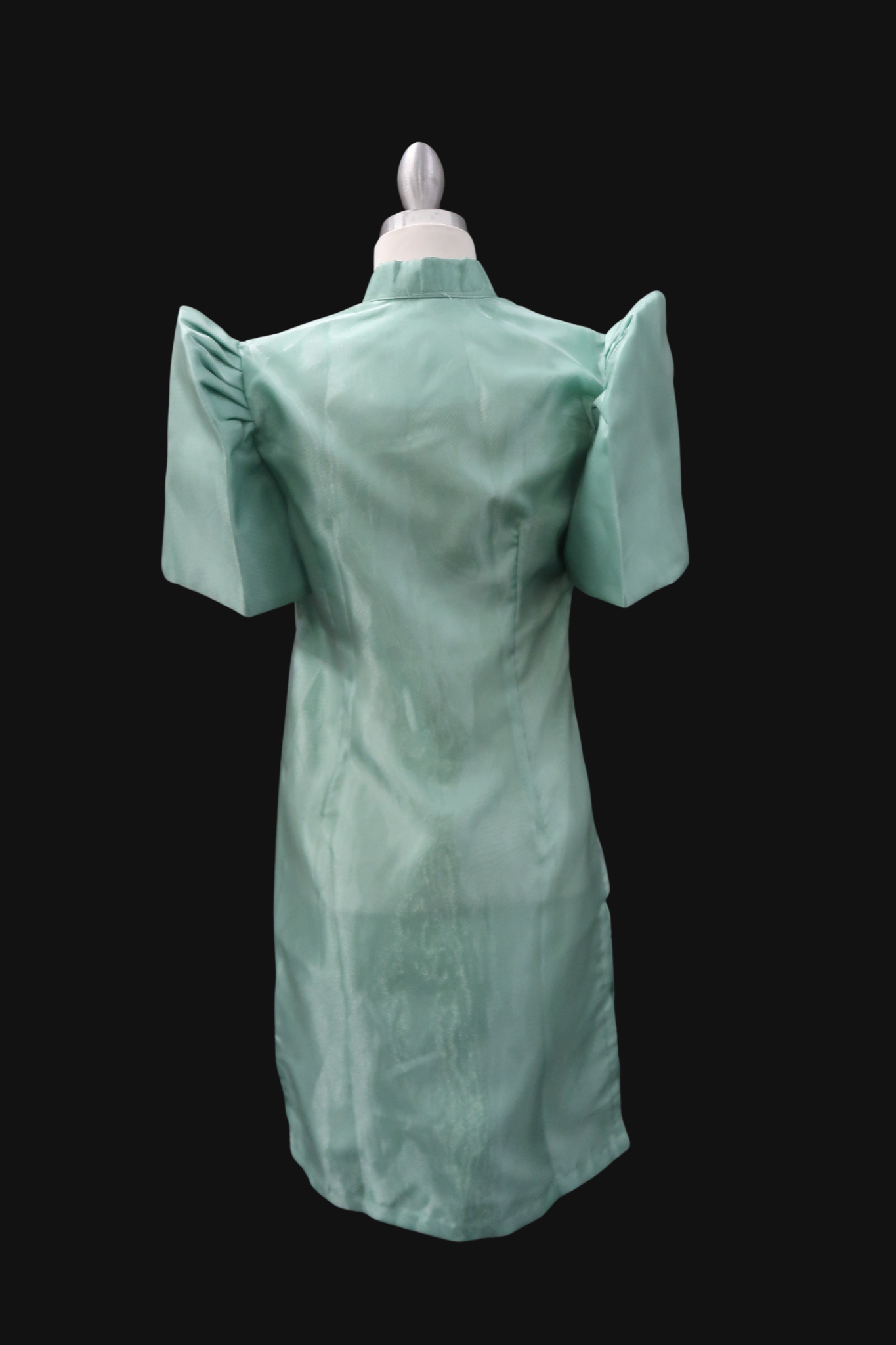 Divina Barong Dress - Sage Green