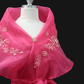 Embroidered Panuelo - Fuschia Pink