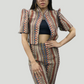 Ethnic Inspired Crop Bolero & Pants