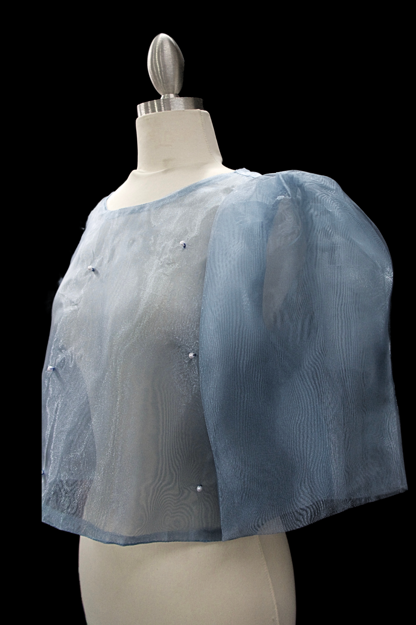 Modern Pearl Kimona - Dusty Blue