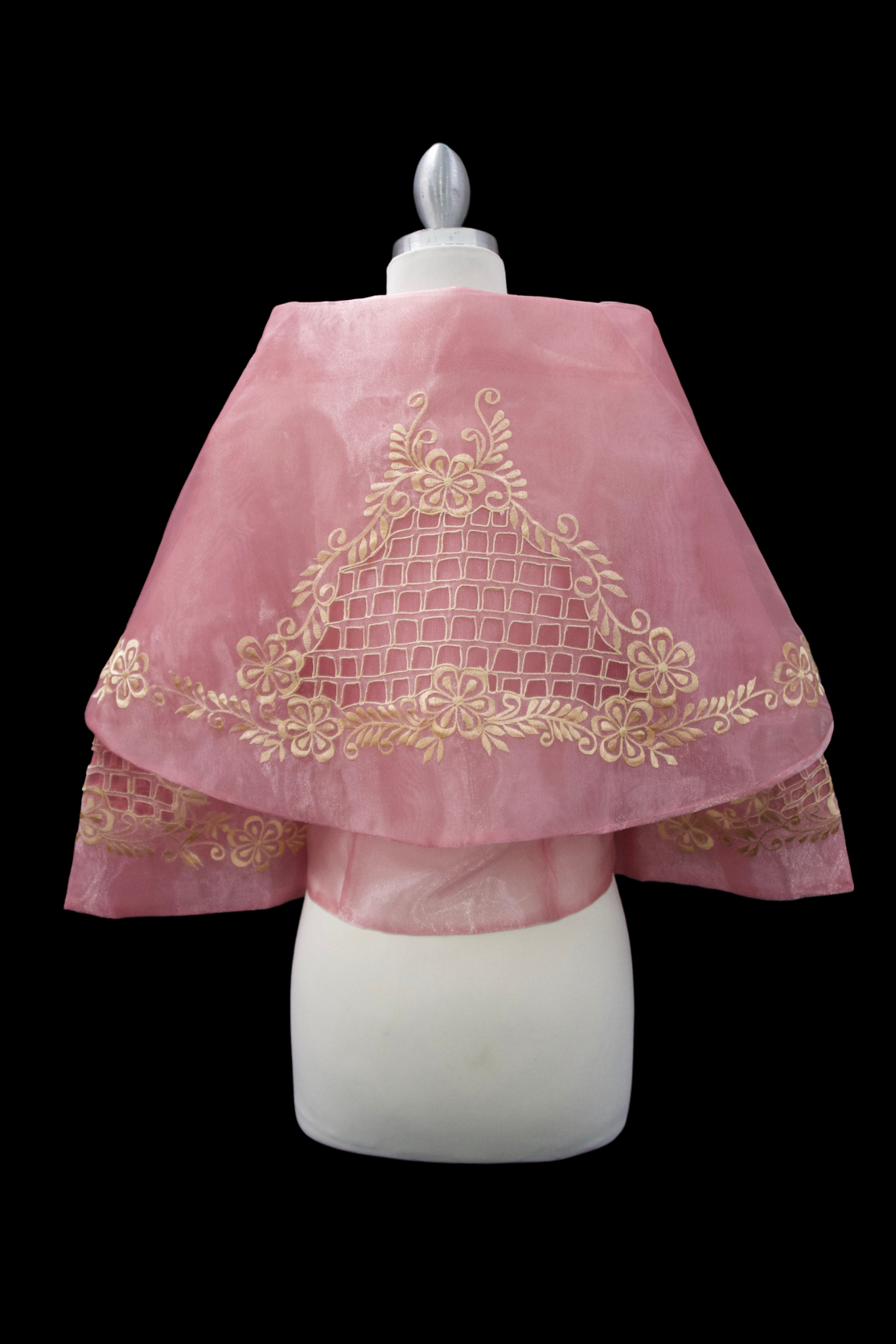 Maria Clara Filipiniana Blouse - Pink