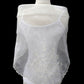 Ivory & Ivory Embroidered Alampay - Petite Drape (60")