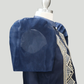 Triangle Single Button Tulle Bolero - Navy Blue