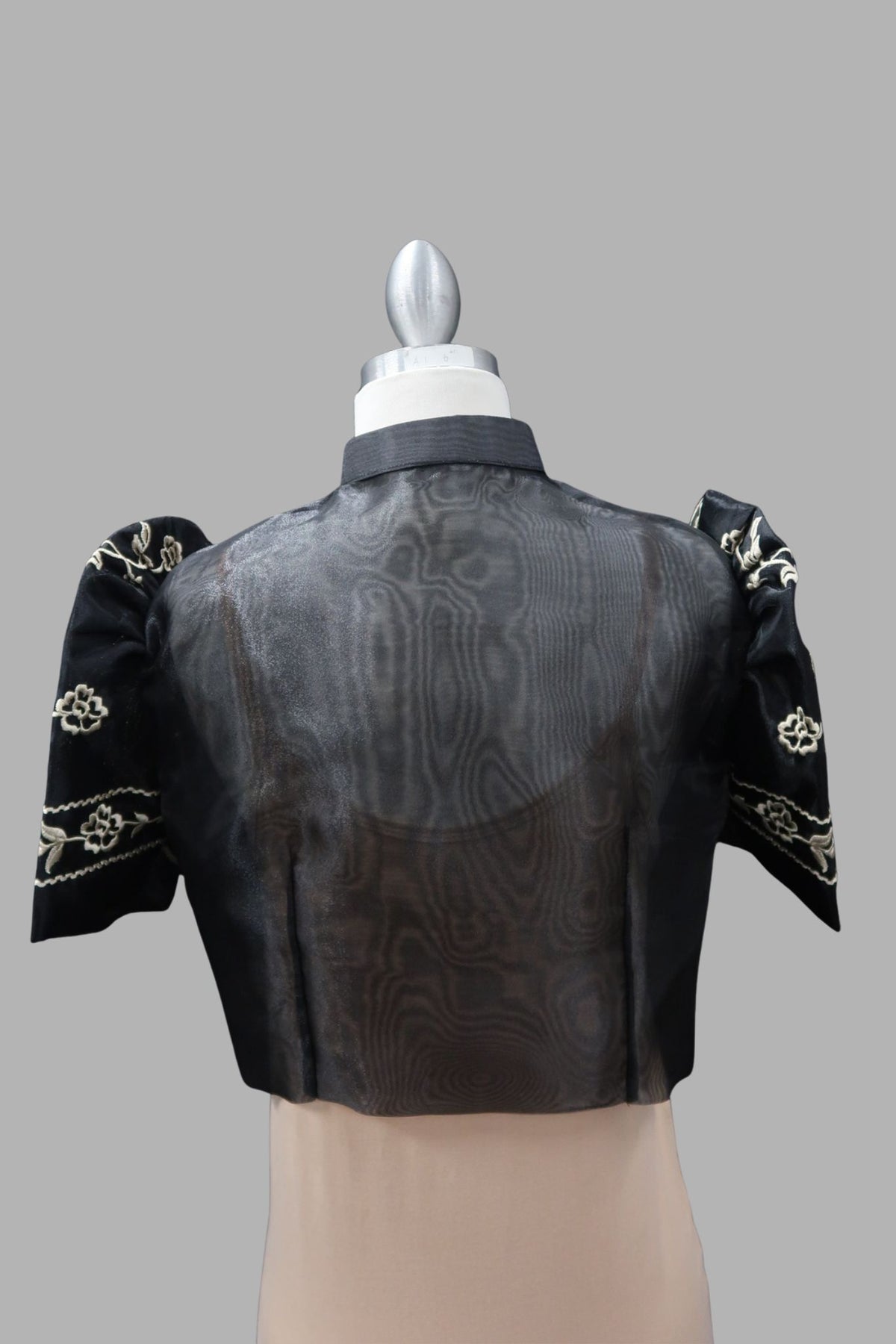 Gumamela Single Button Bolero -  Black/Mocha