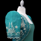 Tulle Crop Lace Bolero - Teal
