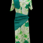 Girl's Balintawak Floral Dress - Green