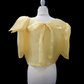 Mara Blouse w/ Bow - Pastel Yellow