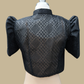 Full Lace Emb Diamond Bolero - Black