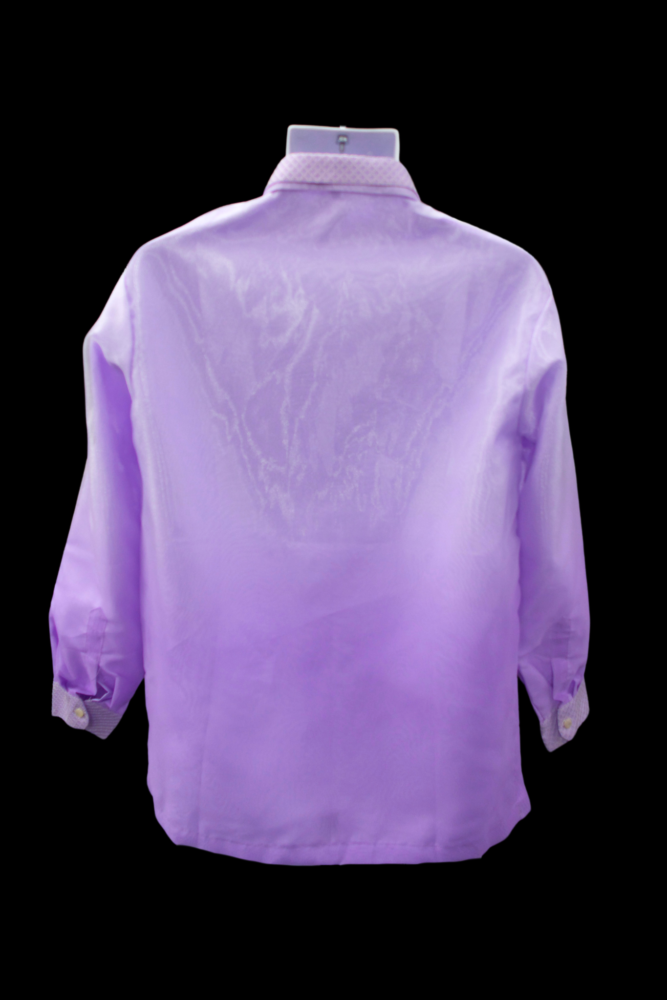 Lavender Organza Barong - 09