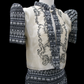 Black/White Ethnic Print Bolero & Skirt