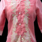 3/4 Sleeve Barong Dress - Old Rose