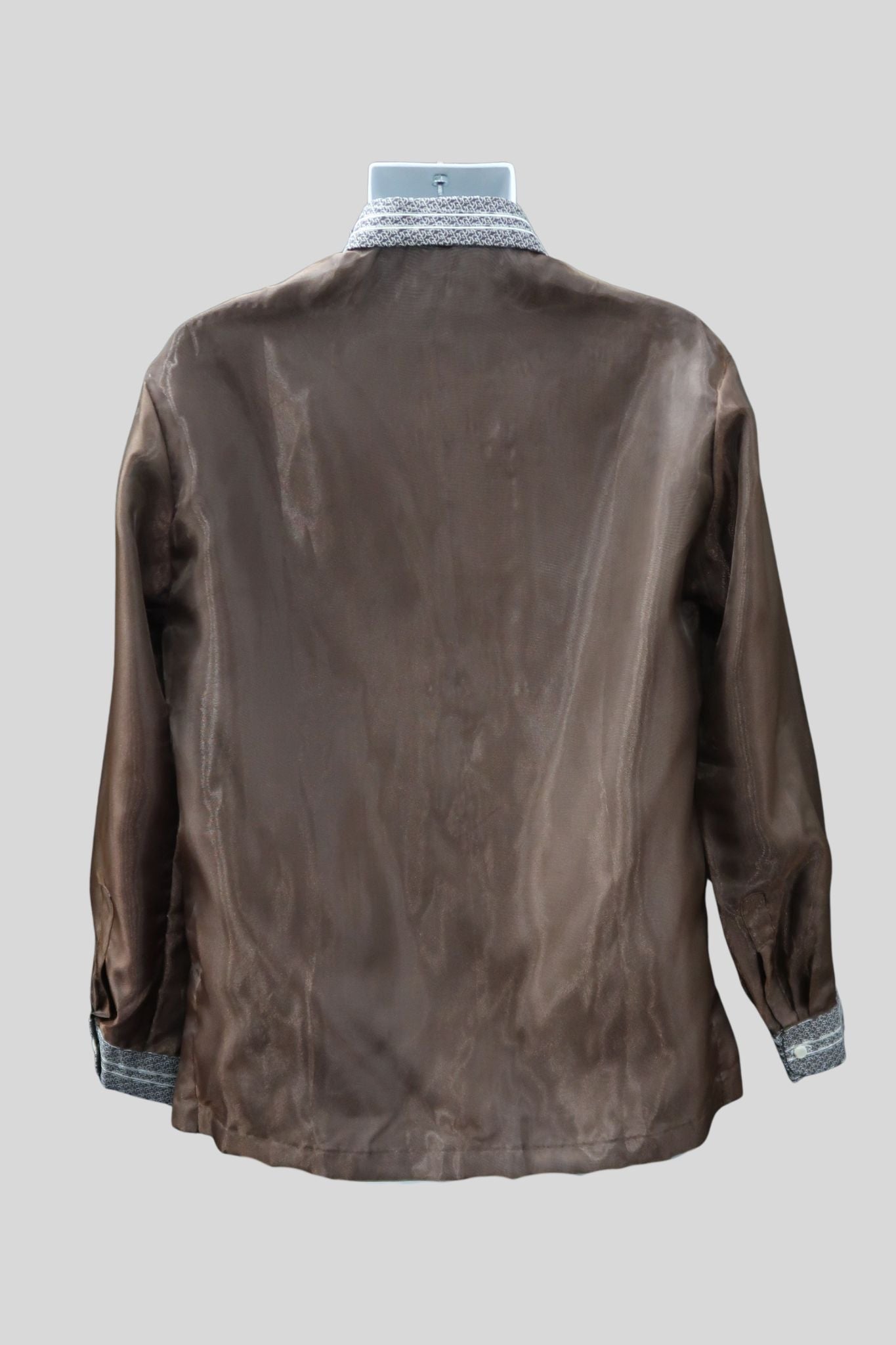 Anino Barong - Chocolate Brown Organza