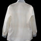 Dalisay Barong - Beige and Light Gray Organza