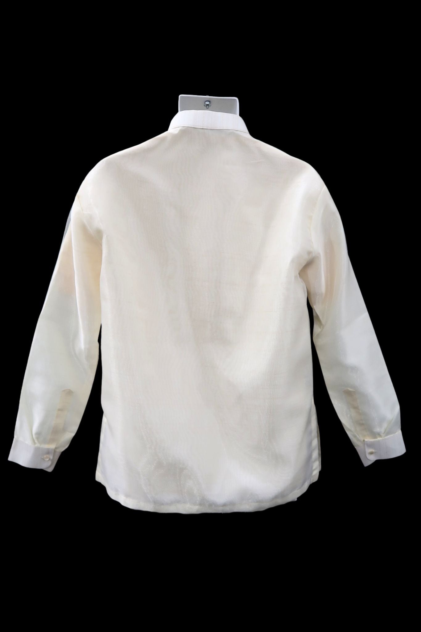 Sophia Barong - Traditional Beige Pina Organza