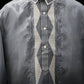 Rafael Barong - Dark Gray Mono Organza