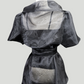 Black Mestiza Wrap Blouse