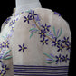 Florina Single Button Tulle Bolero - Beige/Purple