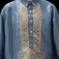 Kenneth Barong - Dusty Blue Organza