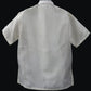 Hiraya Short Sleeve Barong - Traditional Pina Organza