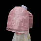 Kid's Crop Lace Bolero - Pink