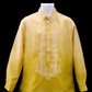 Yellow Gold Organza Barong