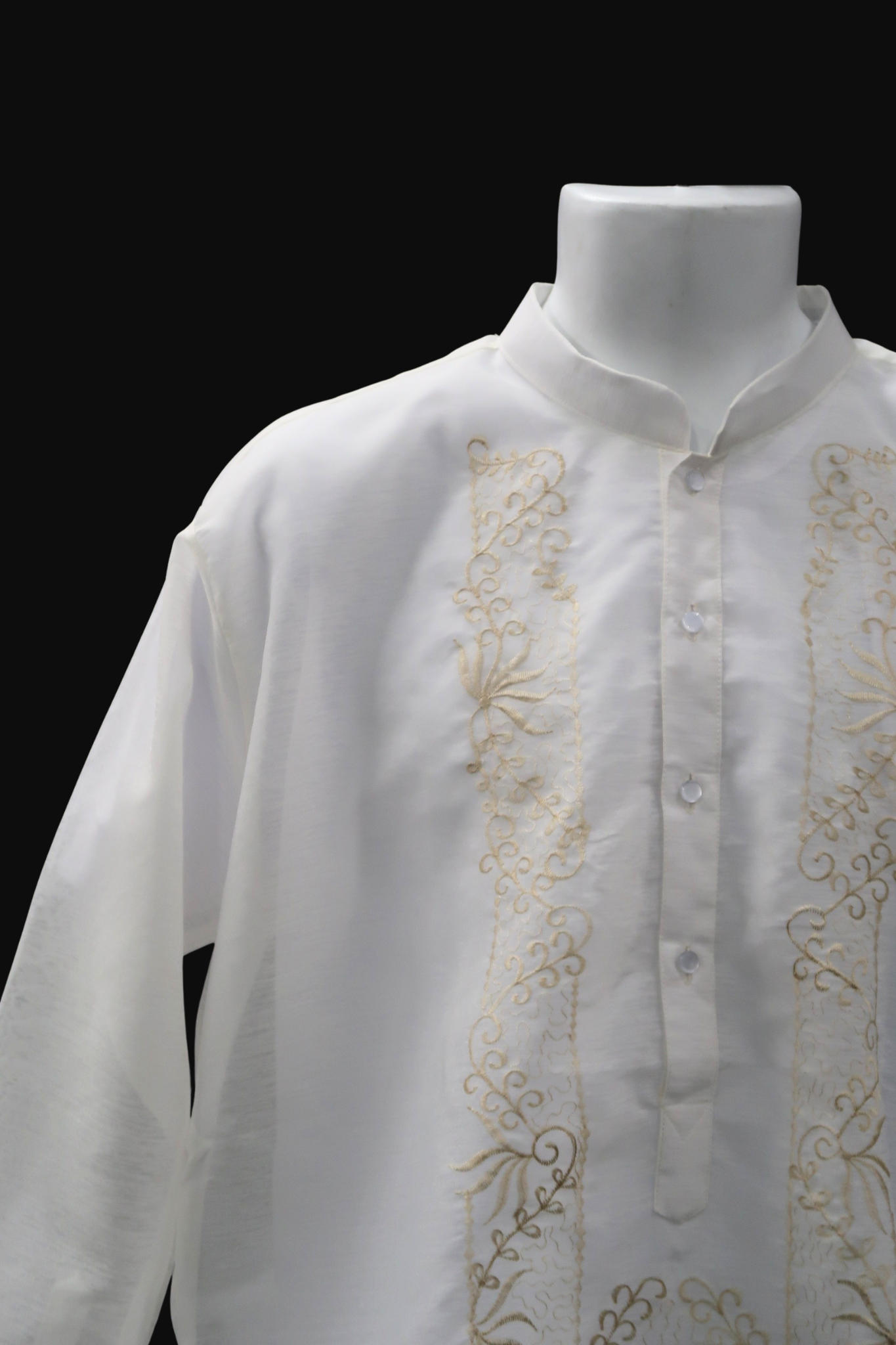 Half Button Jusilyn Barong - Assorted Design