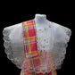 Girl's Baro't Saya - Pink Plaid