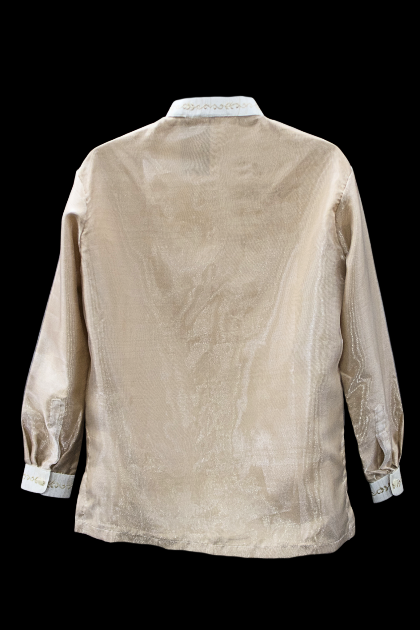 Sophia Barong - Mocha Organza