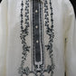 Tikas Barong - Beige & Black Organza