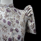 Jacquard Full Button Bolero - Purple/Gold