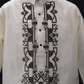 Beige/Black Organza Barong - Dakila