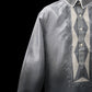 Rafael Barong - Dark Gray Mono Organza