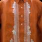 Terracotta Organza Barong