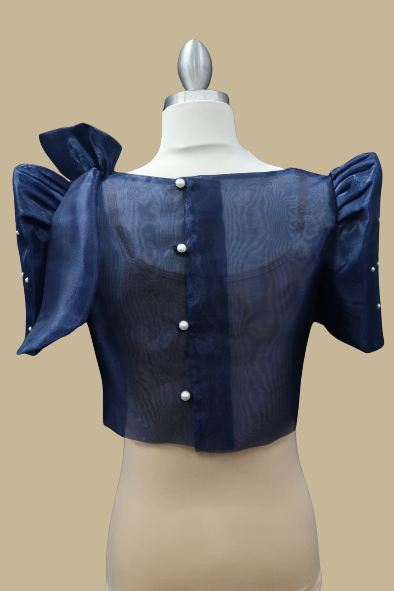 Modern Pearl Kimona 2.0 - Navy Blue