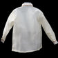Kids Twine Barong - Beige Pina Organza