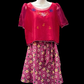Adult Baro’t Saya Costume - Pink Floral